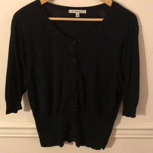 CAbi Large Short Sleeved Cardi Style #870